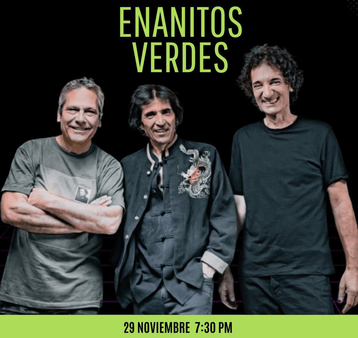 ENANITOS VERDES ANUNCIA "BESOS INTENSOS TOUR" DESPUÉS DE UNA TRÁGICA