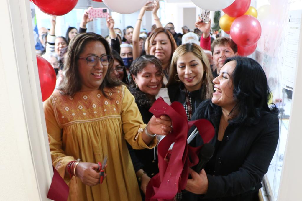 Inaugura Xóchitl Flores nuevo comedor en CDC de fraccionamiento San Lorenzo