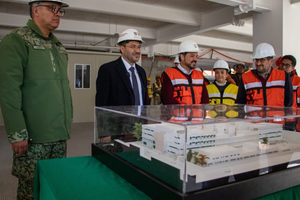 IMSS y Gobierno de la Ciudad de México supervisan avance de construcción del nuevo Hospital General de Zona No. 25 “Zaragoza”