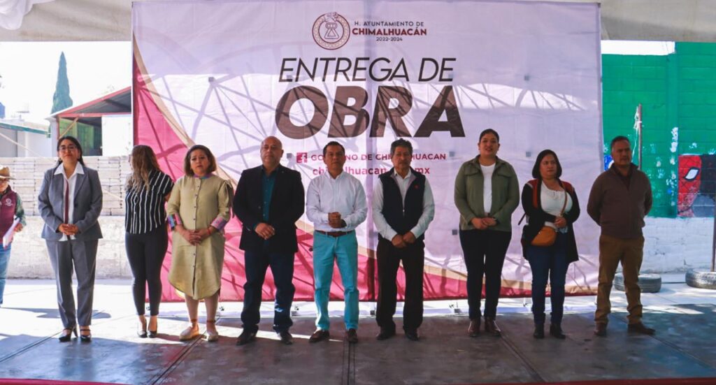 A propuesta de Xóchitl Flores, H. ayuntamiento de Chimalhuacán aprueba más obras públicas en 2024