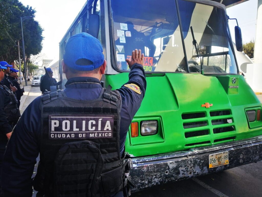En Tláhuac operativo pasajero seguro, baja incidencia delictiva