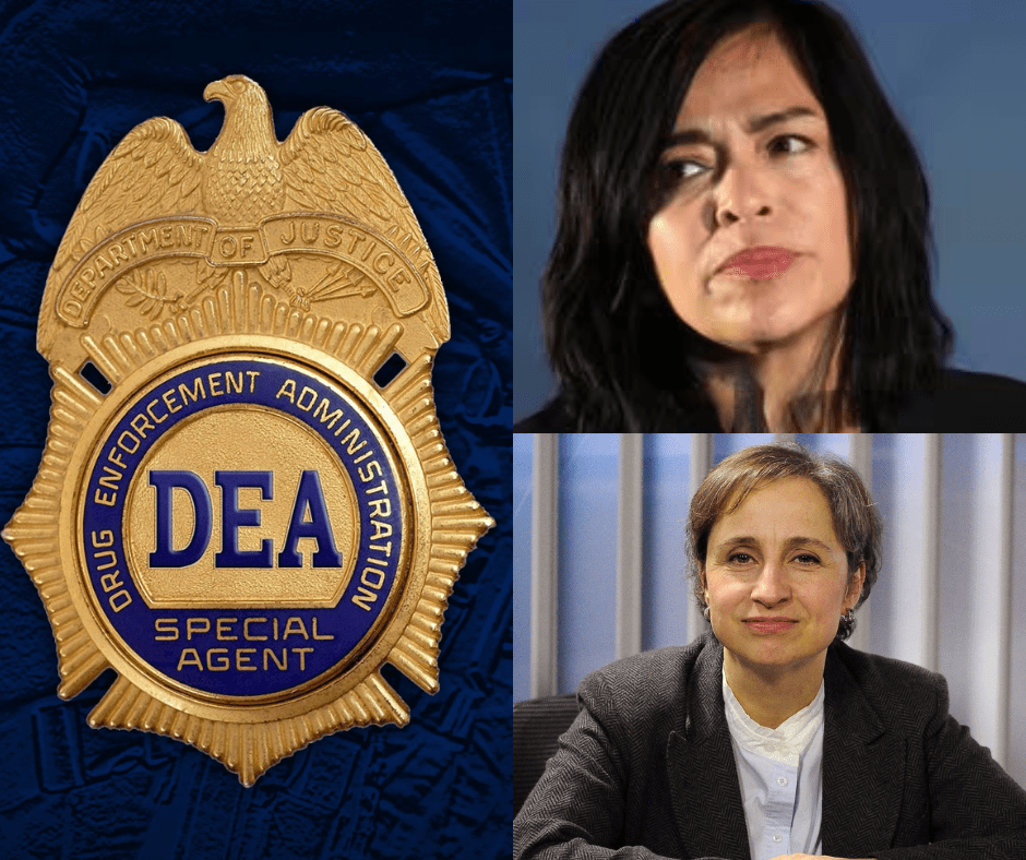 Aristegui, Anabel Hernández y demás periodistas del Prian, instrumentos de la DEA