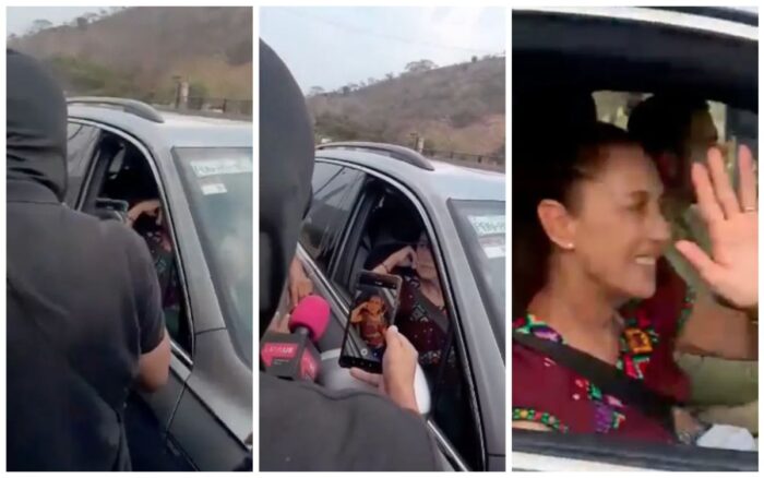 En su visita por Motozintla, en Chiapas, el convoy donde viajaba la candidata a la presidencia, Claudia Sheinbaum fue retenido por un grupo de hombres encapuchados y armados.