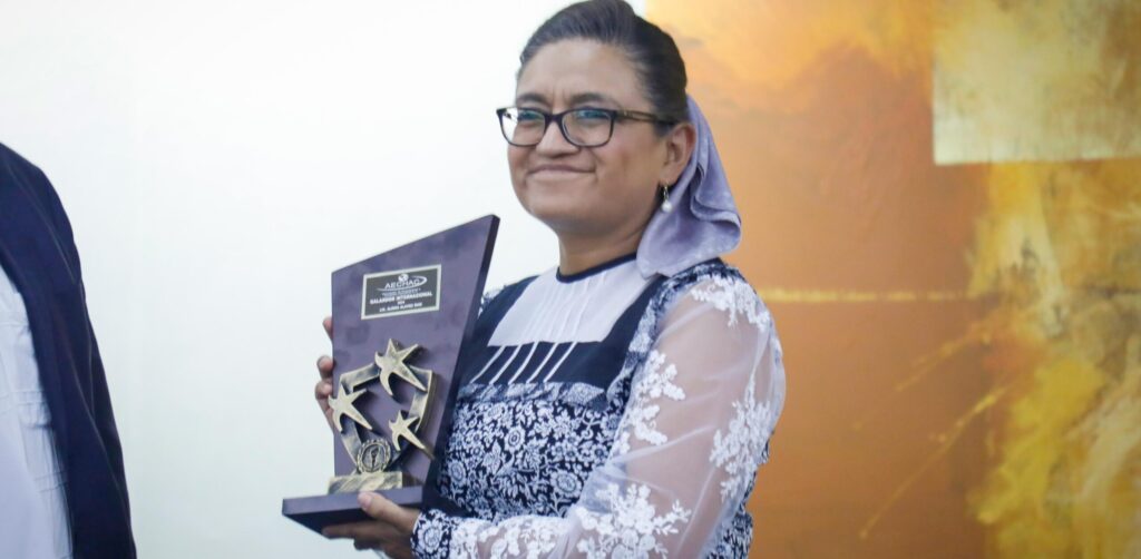 Empresarios reconoce a Aleida Alavez por su liderazgo en Iztapalapa
