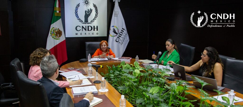 CNDH se reúne con observadores internacionales de la OEA y de la Unión Europea