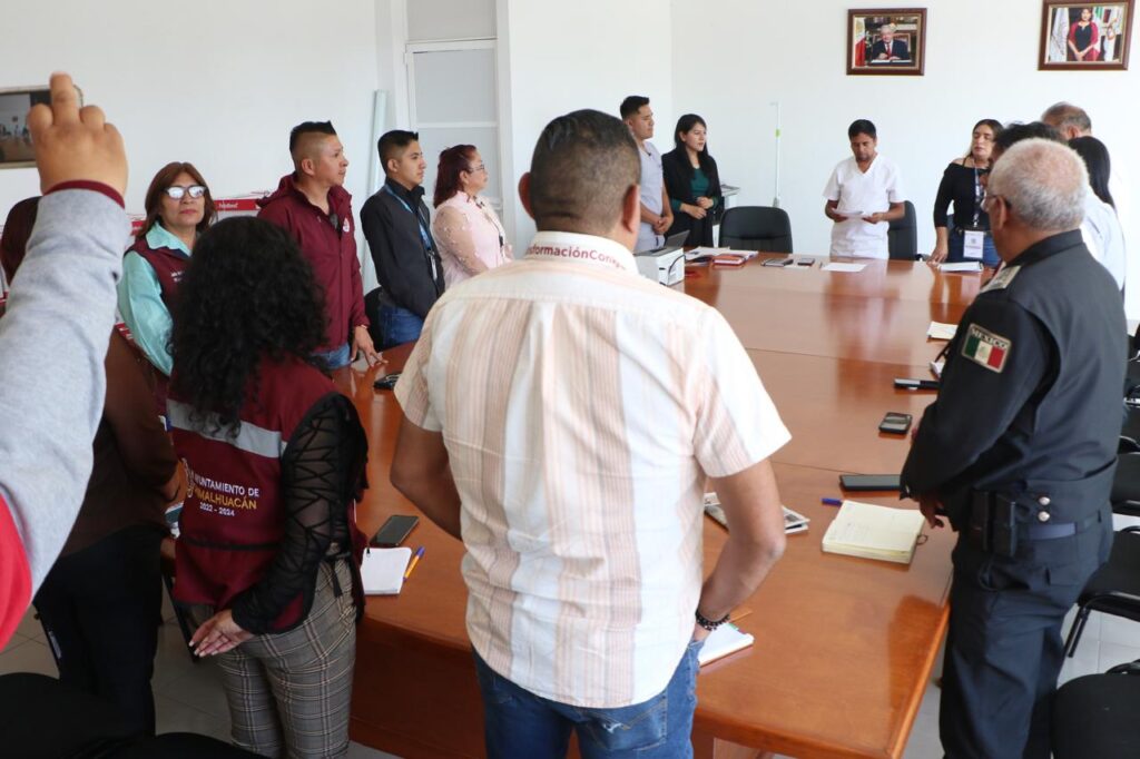 Sesiona comité para la protección contra riesgos sanitarios de Chimalhuacán