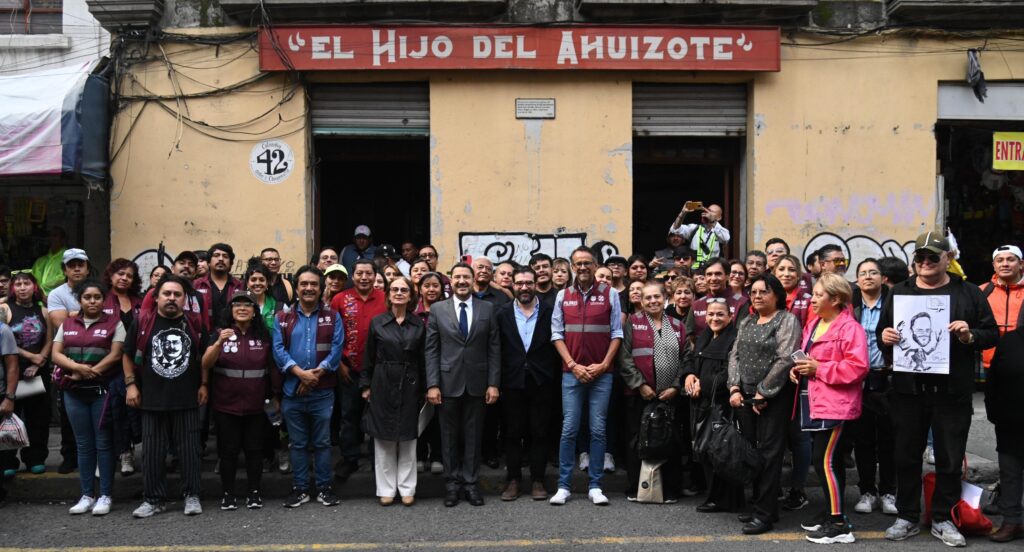 Inaugura Martí Batres Pilares “El hijo del Ahuizote” en sede de la histórica imprenta de sátira política de los hermanos Flores Magón