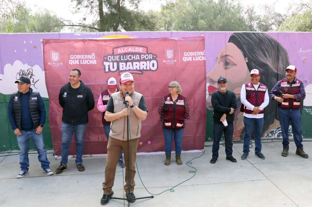 Vamos a llenar a Milpa Alta de “Espacios Chidos”: Octavio Rivero
