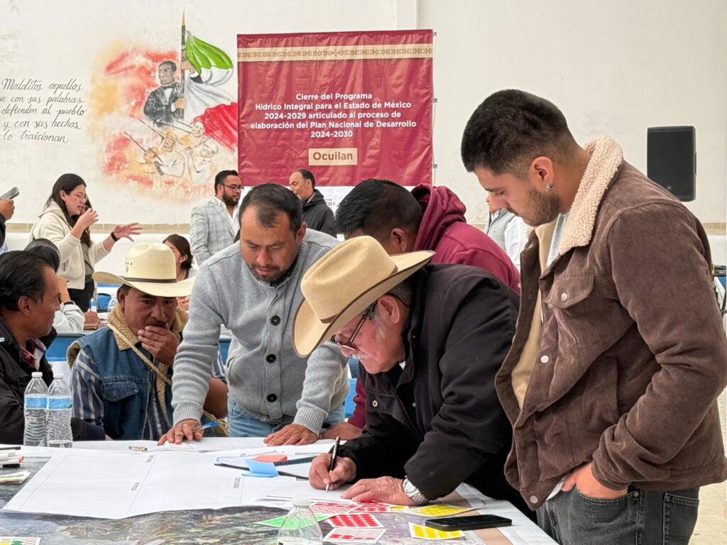 Sagua trabaja en la construcción del Programa Hídrico del EdoMéx