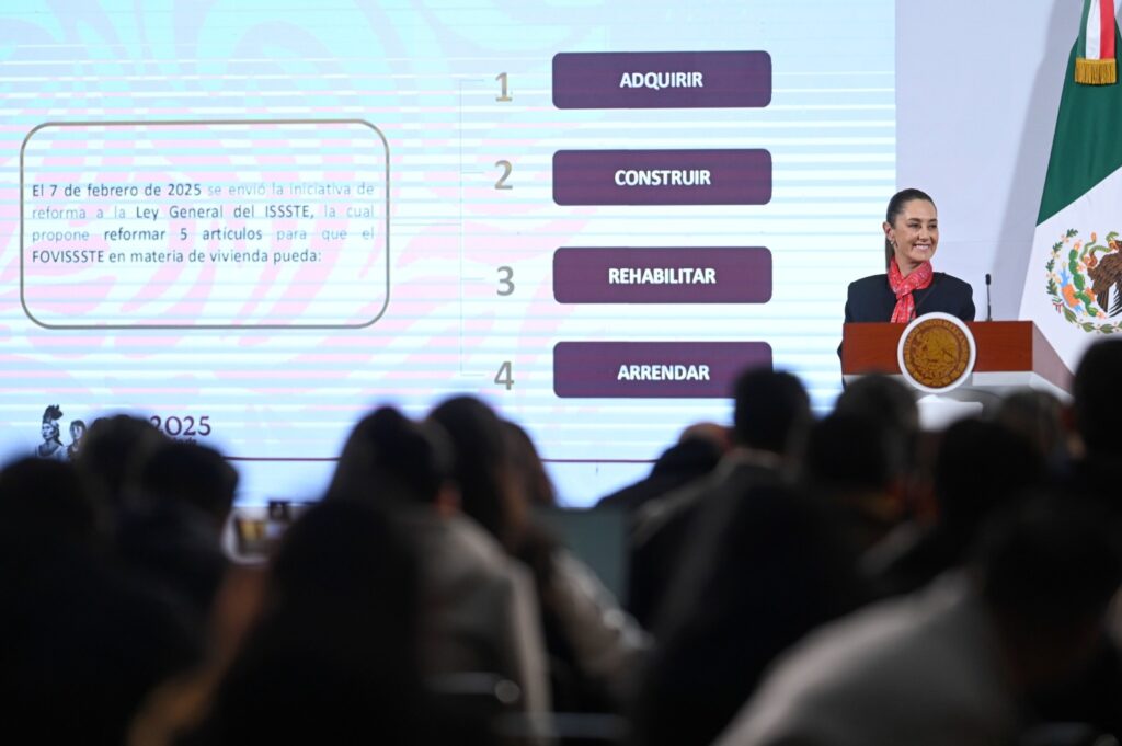 Anuncia FOVISSSTE condonaciones a 149 mil jubilados y pensionados en “La mañanera del pueblo”