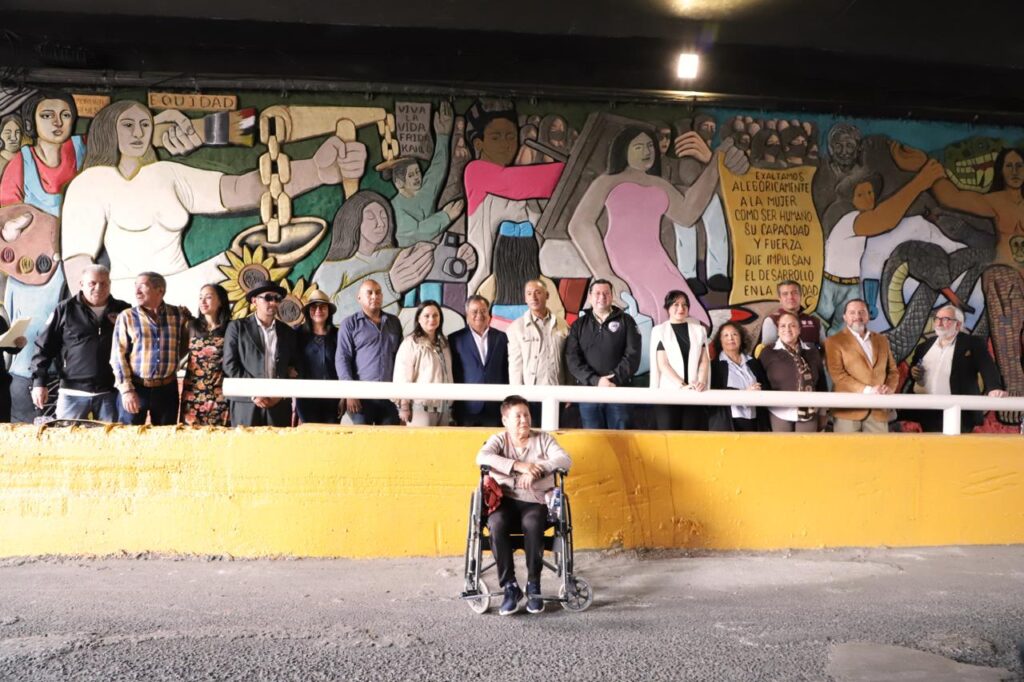 Alcaldía Álvaro Obregón inaugura el mural “Sentimientos de la Nación 2025”