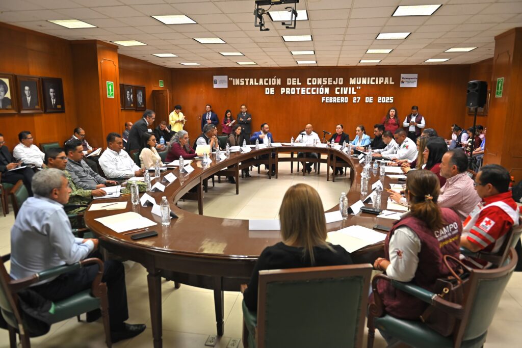 Instalan Comité Municipal de Protección Civil 2025-2027 en Tlalnepantla