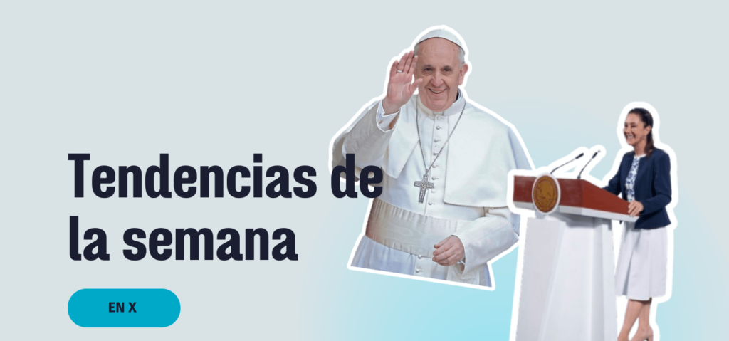 Muerte del Papa y “bótox” de la Presidenta destacan como tendencia en X