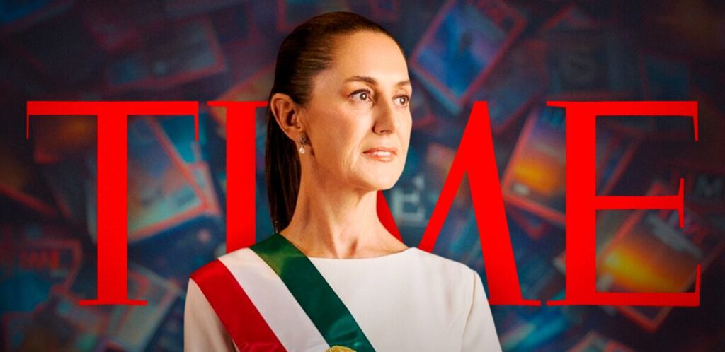 Time incluye a Sheinbaum en su lista de las 100 personas más influyentes del mundo