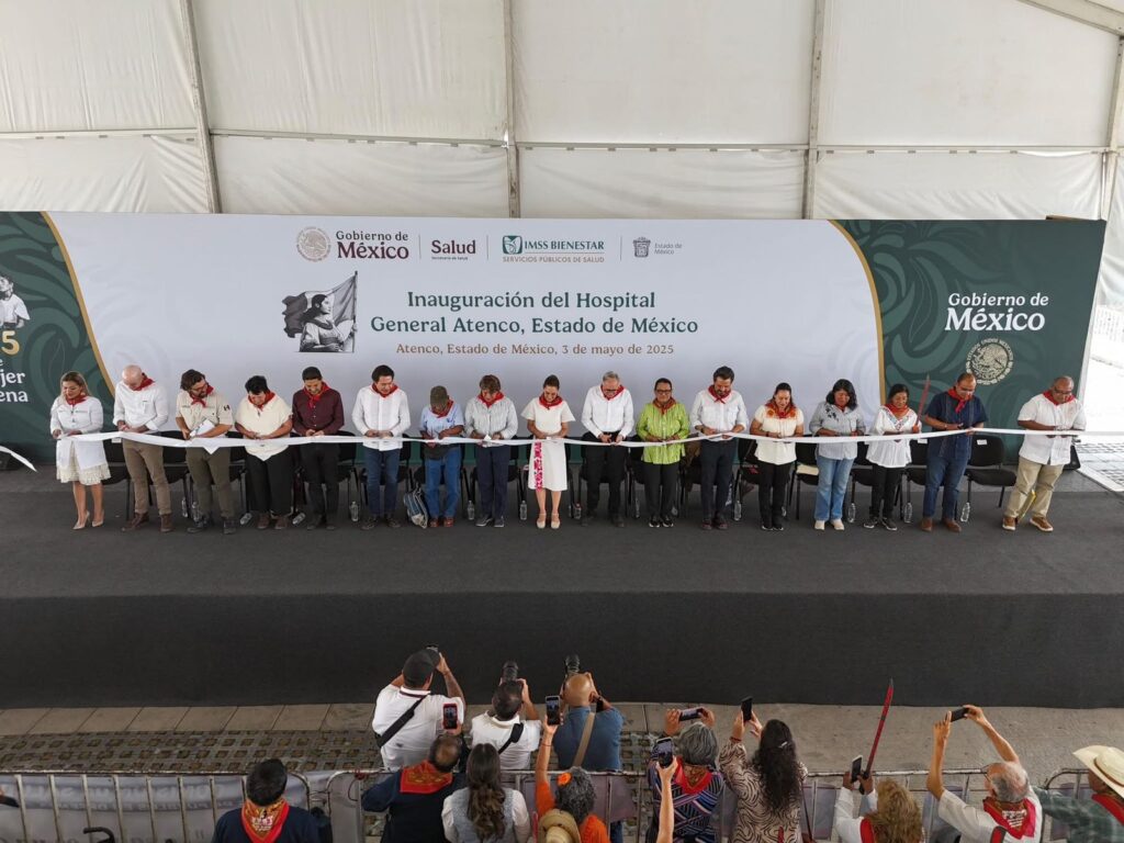 En tiempo récord, IMSS Bienestar pone en marcha el Hospital General de Atenco “Francisco Altamirano Núñez”