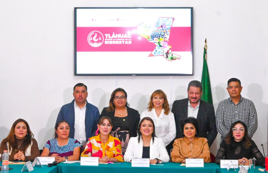 Destaca alcaldesa de Tláhuac, acciones de perspectiva de género y seguridad