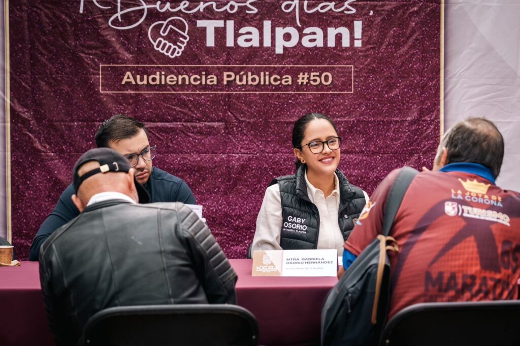 Alcaldía Tlalpan consolida estrategia de atención directa mediante audiencias ciudadanas