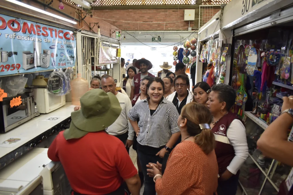 Anuncia alcaldesa de Tláhuac, importante inversión en obra para el mercado de la Ampliación Selene
