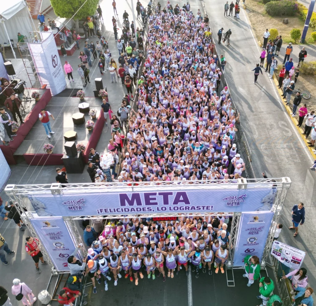Todo listo en Nezahualcóyotl para la Carrera Nacional para la Salud, una acción por la paz y contra las adicciones