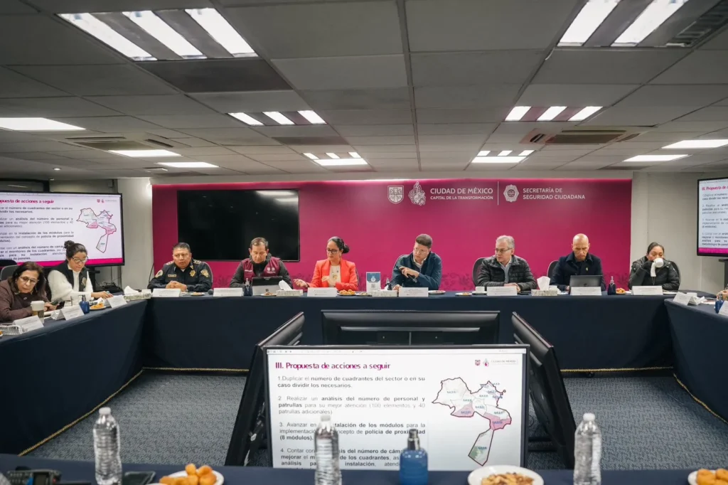 Autoridades de los tres niveles de gobierno acuerdan reforzar la seguridad en los siete pueblos de la montaña de Tlalpan