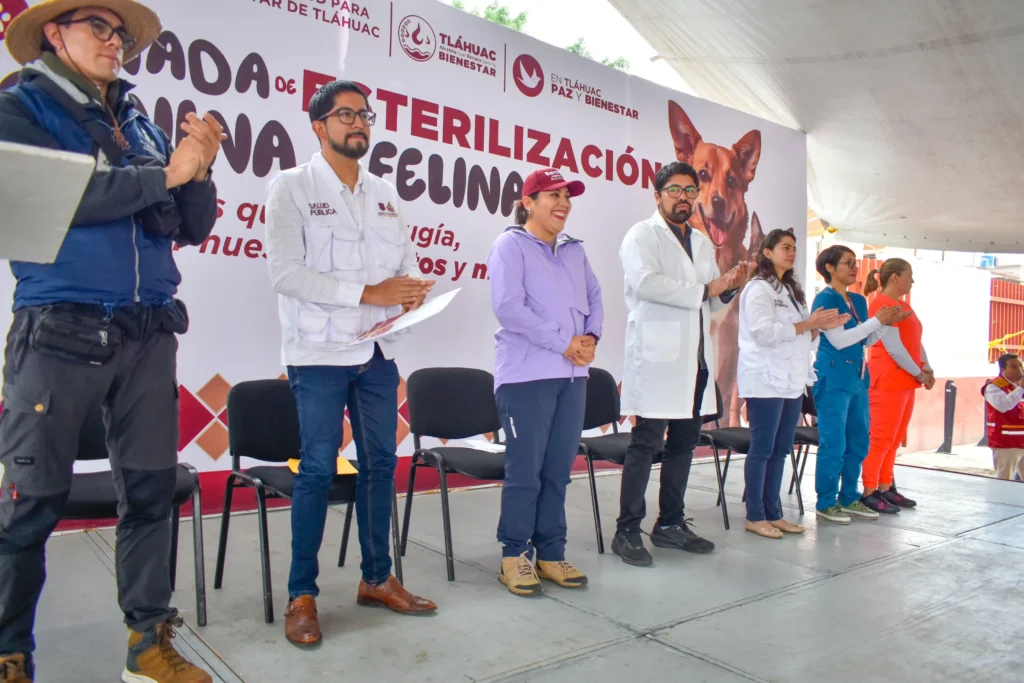 La alcaldía Tláhuac rompe récord con más de 200 esterilizaciones al día