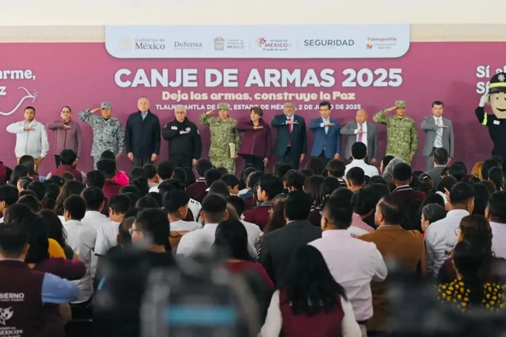 Pie de Foto “Canje de Armas 2025”