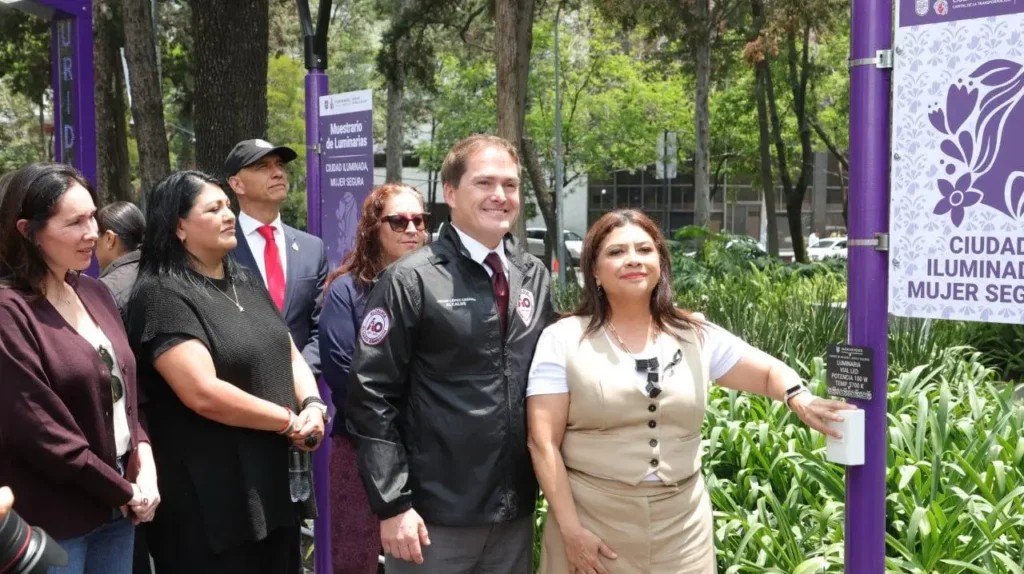En la alcaldía Álvaro Obregón inicia el programa “Ciudad Iluminada, Camina Libre, Camina Segura”