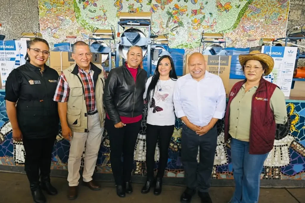 Entregan apoyos “Por El Rescate Del Campo” en Tlalnepantla