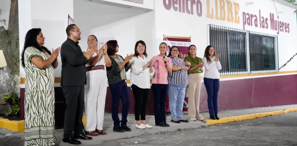 Inaugura Presidenta primer Centro LIBRE para mujeres en Temixco, Morelos