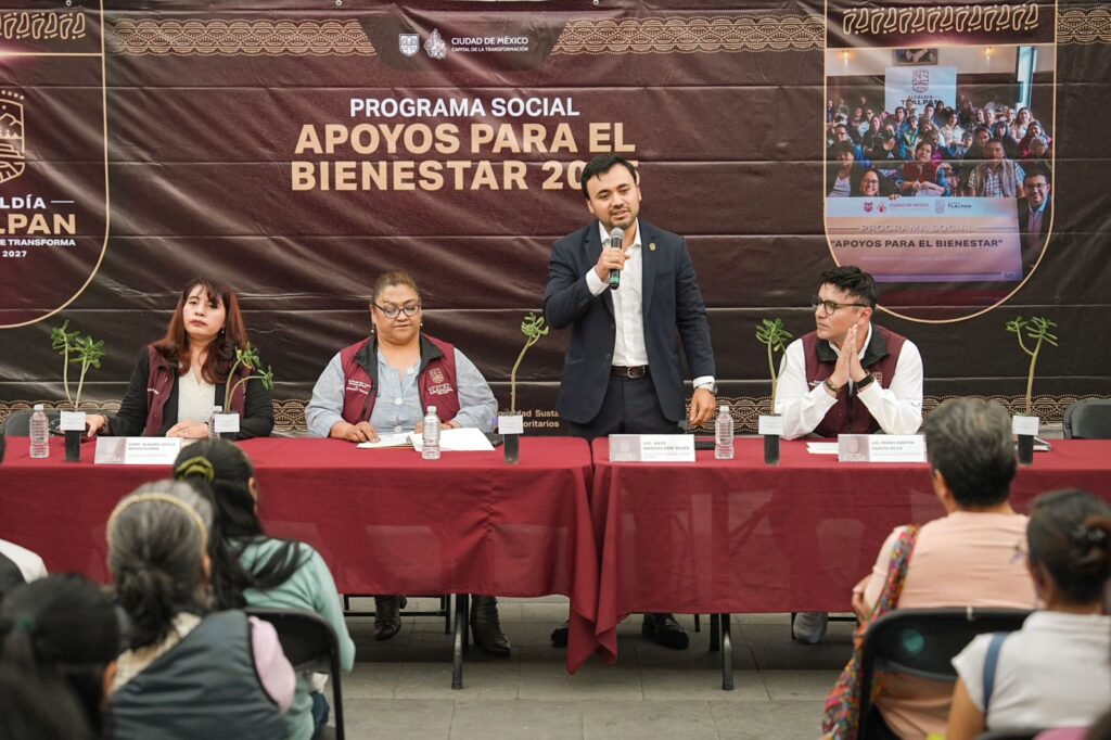 Con una inversión de 1.6 millones de pesos, la Alcaldía Tlalpan entregó ayuda directa del programa “Apoyos para el Bienestar 2025” a 250 familias