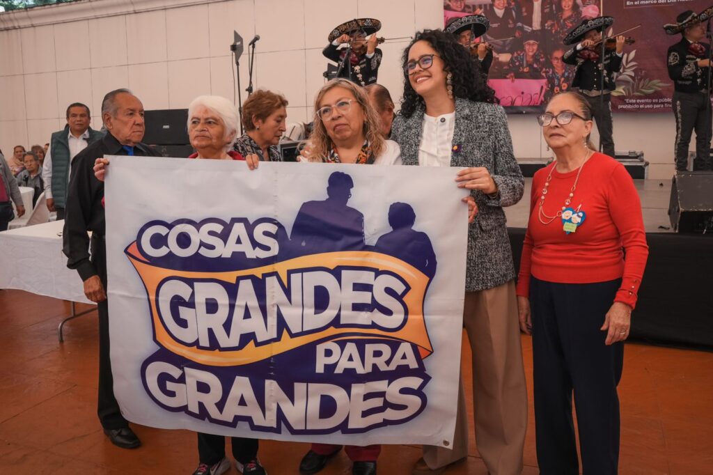 Gaby Osorio conmemora el Día Nacional de las Personas Adultas Mayores; Tlalpan destina más de 5 mdp en apoyos