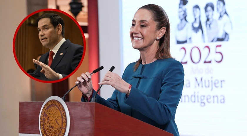 Sheinbaum anuncia visita de Marco Rubio para septiembre próximo