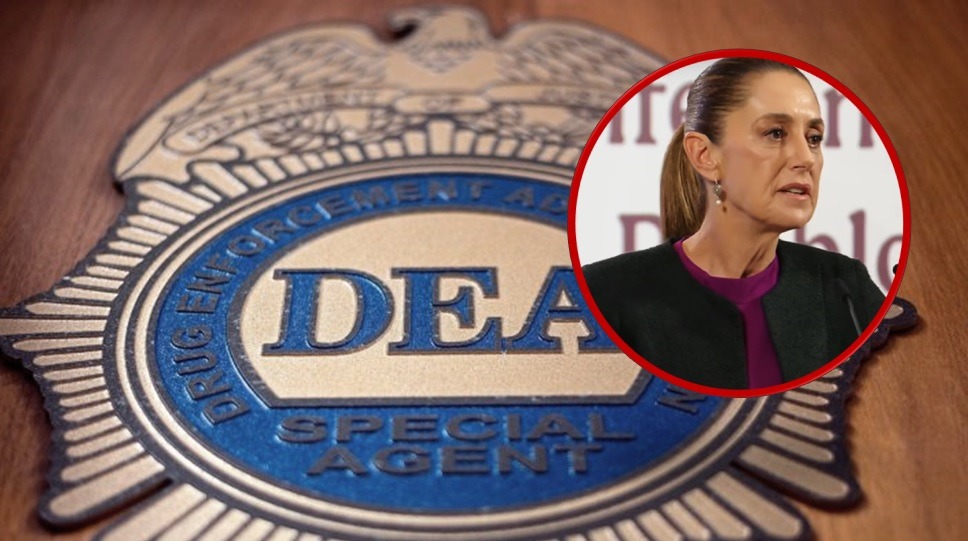Sheinbaum niega operativo conjunto entre México y la DEA