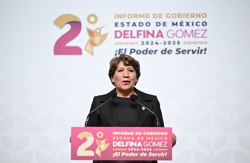 No daré un paso atrás: la Gobernadora Delfina Gómez rinde 2do Informe de Labores y reafirma que la justicia social llegó para quedarse