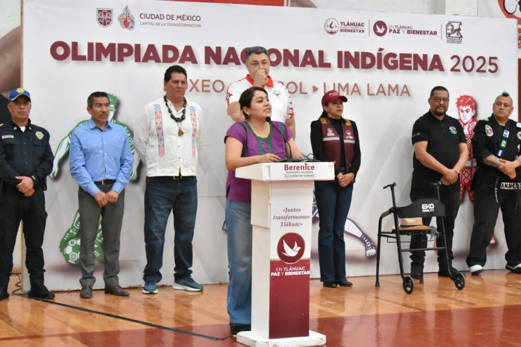 Tláhuac da la bienvenida a la Olimpiada Nacional Indígena 2025