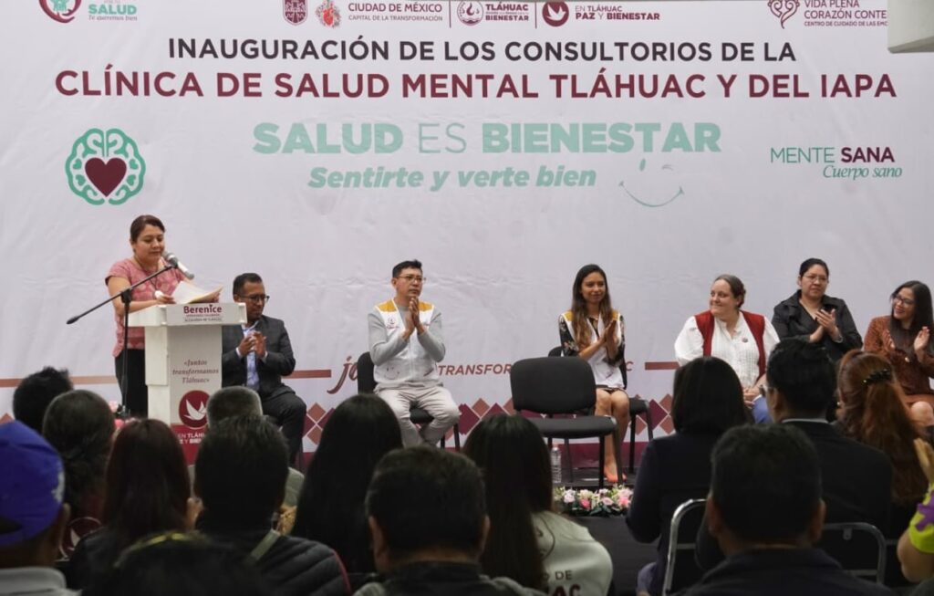 Inauguran la Clínica de Salud Mental en Tláhuac
