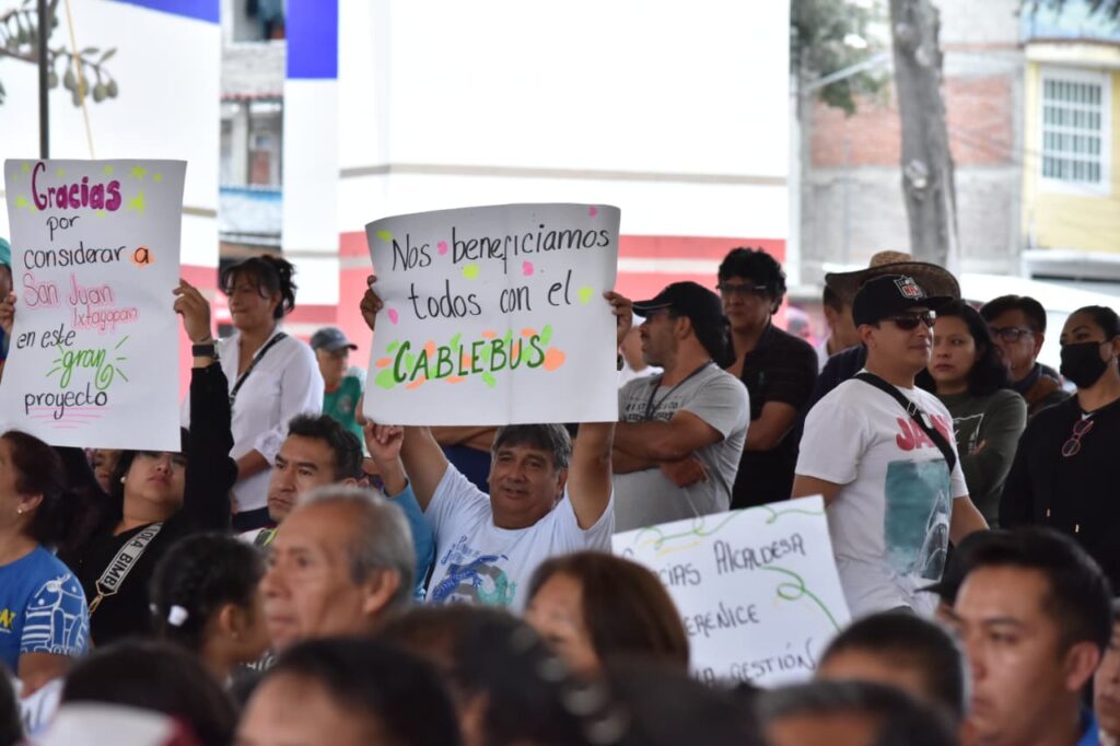 Destaca participación vecinal en asambleas informativas para Cablebús