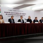 Acuerdan programa piloto para registro de usuarios de telefonía móvil