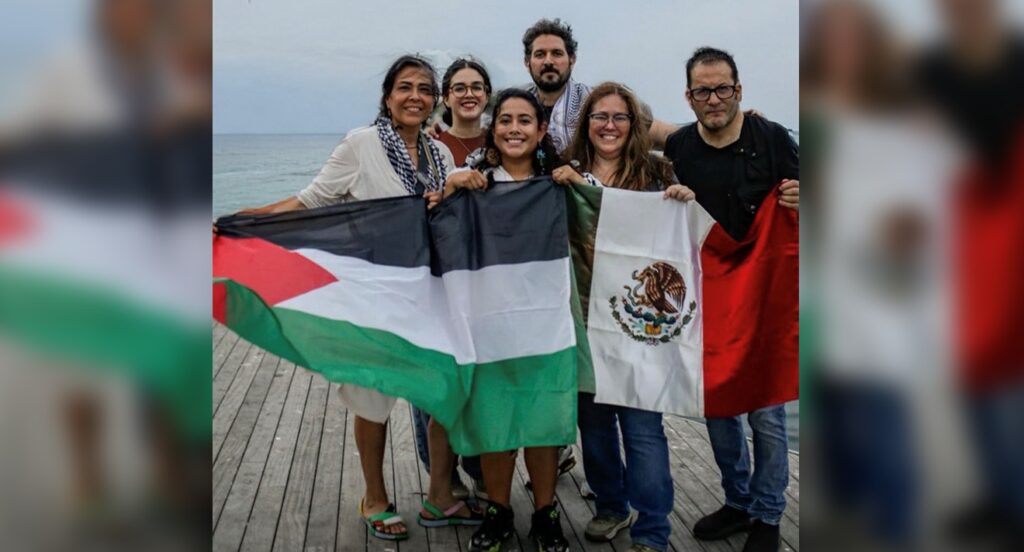 Sheinbaum se compromete a apoyar a connacionales que viajan en Flotilla Global Sumud