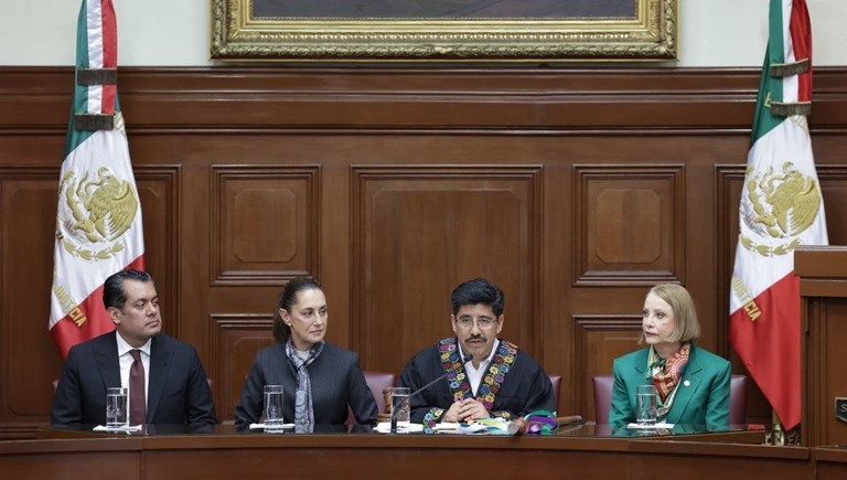 “Hoy se reinicia nuestro sistema judicial”: ministro Hugo Aguilar