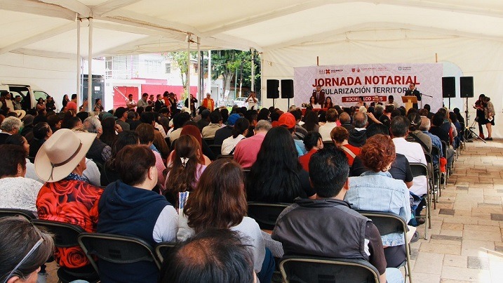 Certeza patrimonial y Seguridad jurídica para las familias de Xochimilco