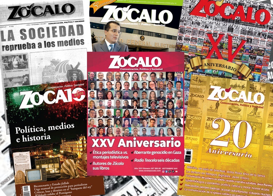Zócalo, travesía de cinco lustros