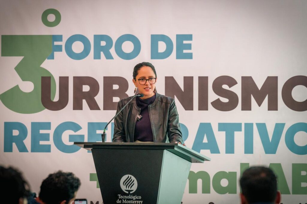 Gaby Osorio firma la Declaratoria “Hacia un Ecosistema Innovador, Urbano y Regenerativo en la Ciudad de México”
