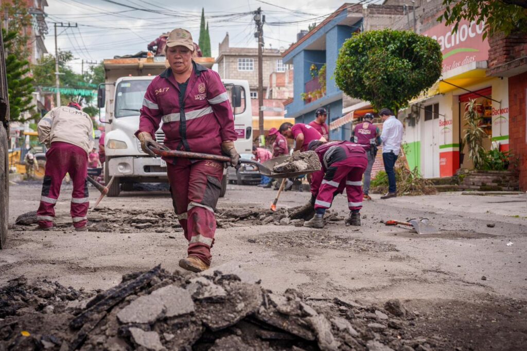 Alcaldía Tlalpan invertirá más de 50 mdp este año en rehabilitar calles tras lluvias con jornada 24/7