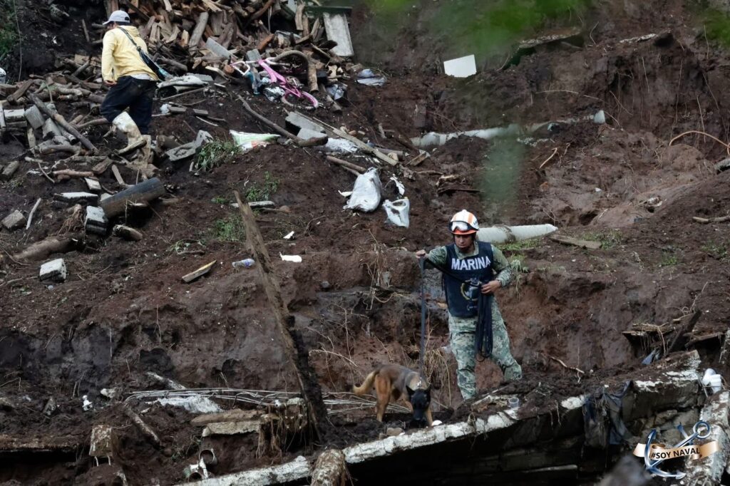 Aumenta a 80 el número de fallecidos por lluvias en 5 estados