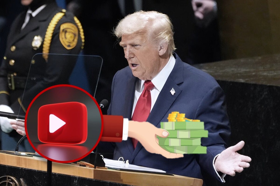 YouTube cae ante Trump: deberá pagarle 24.5 mdd por cancelar su cuenta en 2021
