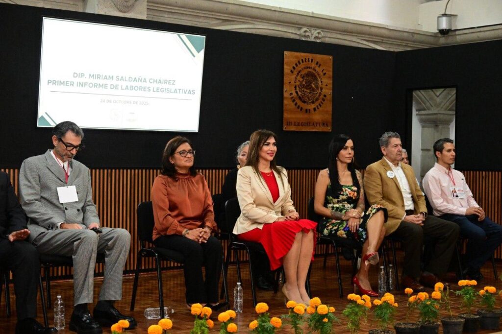 Diputada Miriam Saldaña Cháirez presentó su Primer Informe de Labores Legislativas