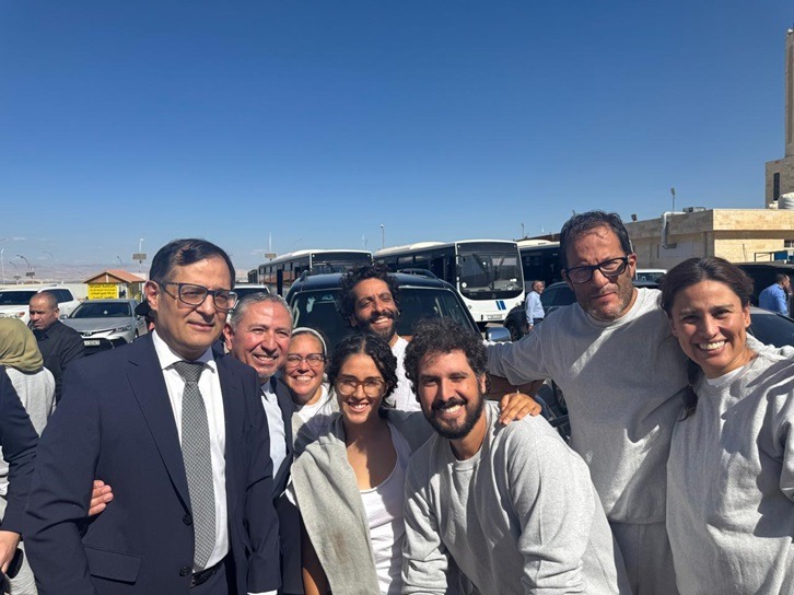 Mexicanos de Flotilla Global Sumud están en Jordania en espera de ser repatriados