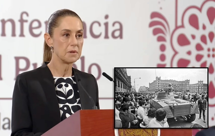 ¡2 de octubre no se olvida!: Sheinbaum promete no usar el Ejército contra el pueblo de México