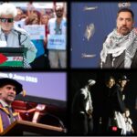Artistas y deportistas alzan la voz para condenar la masacre en Palestina